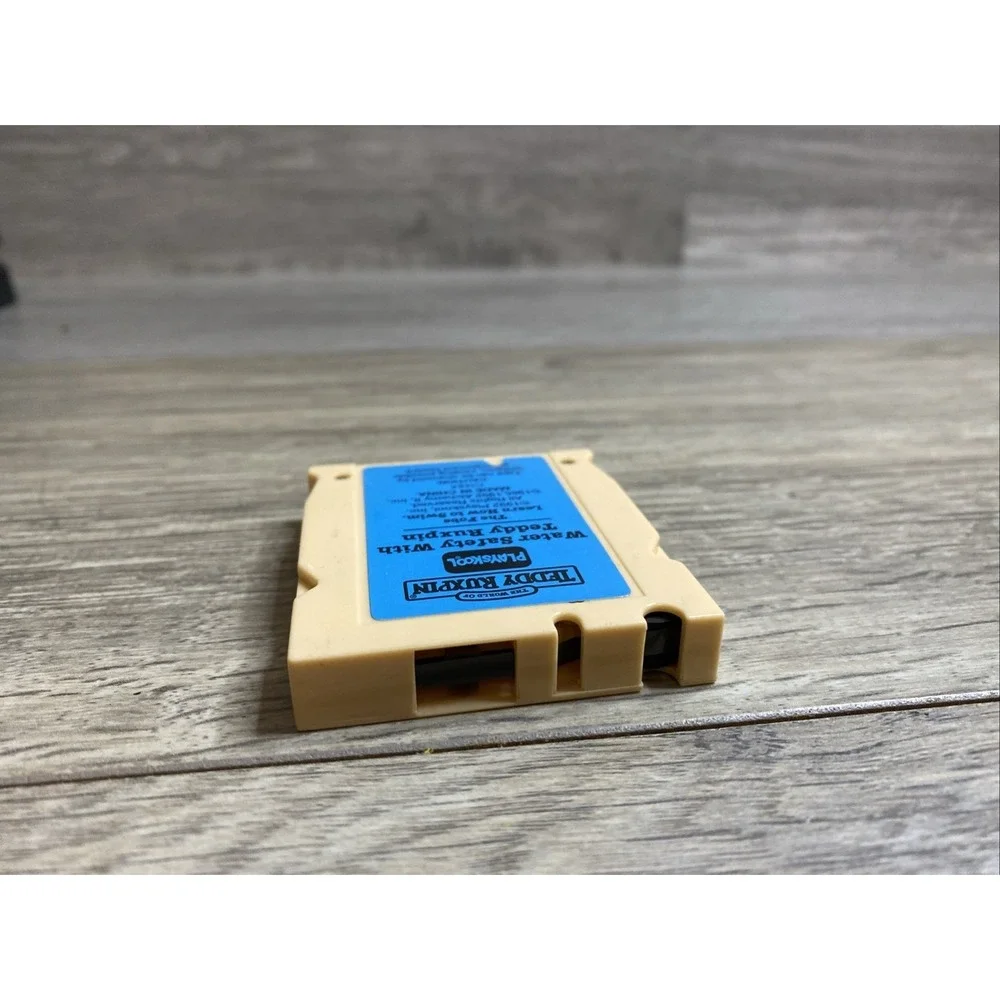 Teddy‎ Ruxpin square cassette tape cartridge - Water Safety with Teddy Ruxpin